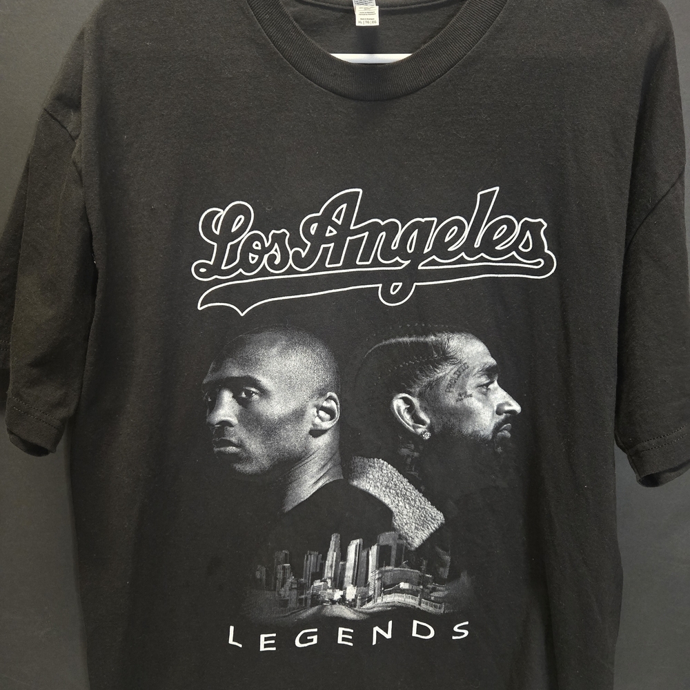 Nipsey Hustle & Kobe Bryant Los Angeles Legends XL T Shirt